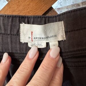 Anthropologie Charcoal pants
